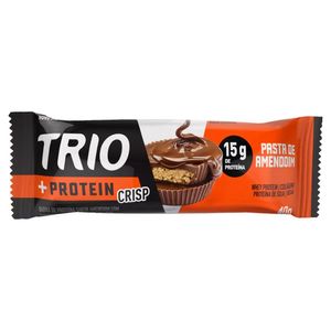 Barra de Proteína Crisp Sabor Pasta de Amendoim Trio 40g