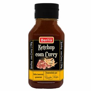 Ketchup com Curry Berna 230g