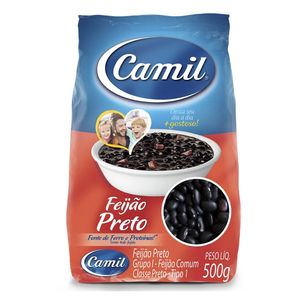 Feijão Preto Camil 500g