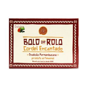 Bolo de Rolo Recheado de Goiabada Cordel Encantado 420g