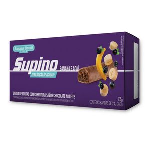 Barra de Banana e Açaí Banana Brasil 72g