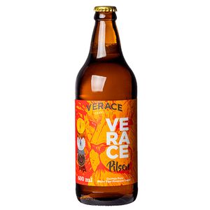 Cerveja Puro Malte Tipo Premium Lager Verace 600ml