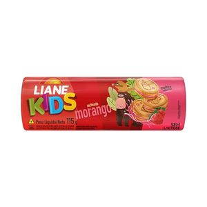 Biscoito Recheado com Morango Sem Lactose Liane 115g
