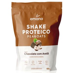 Shake Proteico Pea&Oats Chocolate com Avelã Emana 460g