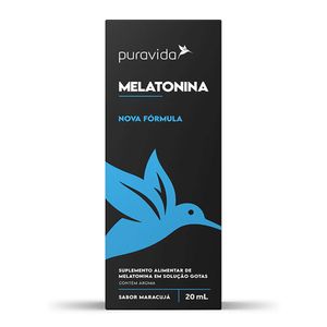 Suplemento Alimentar Melatonina PuraVida 20ml