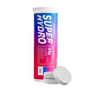 Pastilha Efervescente Longevidade Sabor Framboesa Super Hydro 35g