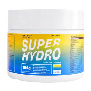 Suplemento Energia Sabor Pink Lemonade Super Hydro 154g