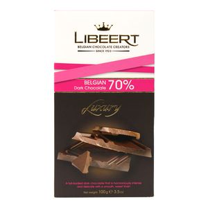 Chocolate Amargo Luxury 70% Cacau Libeert 100g