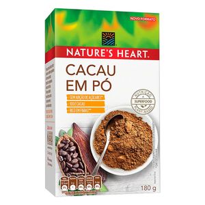 Cacau em Pó Nature's Heart 180g
