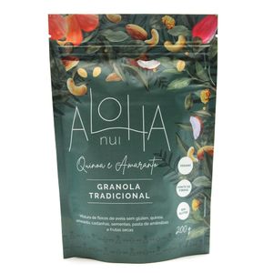 Granola Tradicional com Quinoa e Amaranto Aloha Nui 200g