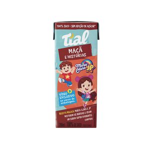 Suco de Maçã Sem Adição de Açúcar Tial 200ml
