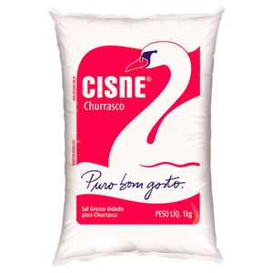 Sal Grosso Para Churrasco Cisne 1kg