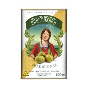 Óleo Composto de Soja e Oliva Tradicional Maria 500ml
