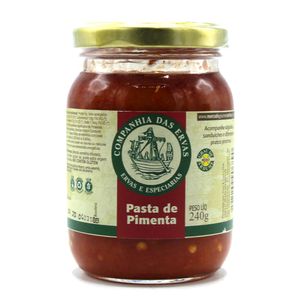 Pasta de Pimenta Vermelha Companhia das Ervas 240g