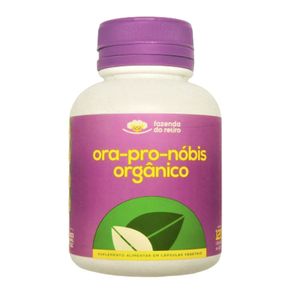 Suplemento Alimentar Ora-pro-nóbis Orgânico Fazenda do Retiro 120 Cápsulas