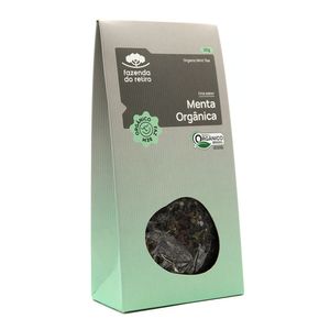 Chá Sabor Menta Orgânica Fazenda do Retiro 20g