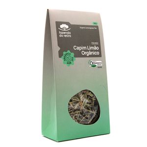 Chá Sabor Capim Limão Orgânico Fazenda do Retiro 20g