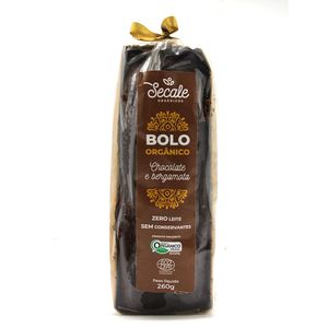 Bolo Orgânico de Chocolate e Bergamota Secale 260g