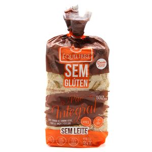 Pão de Forma Integral Sem Glúten Équilibre 350g