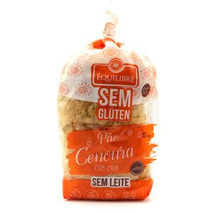 Pão de Forma Branco Sem Glúten Équilibre 350g