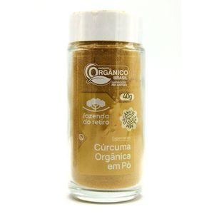 Cúrcuma Orgânica em Pó Fazenda do Retiro 40g