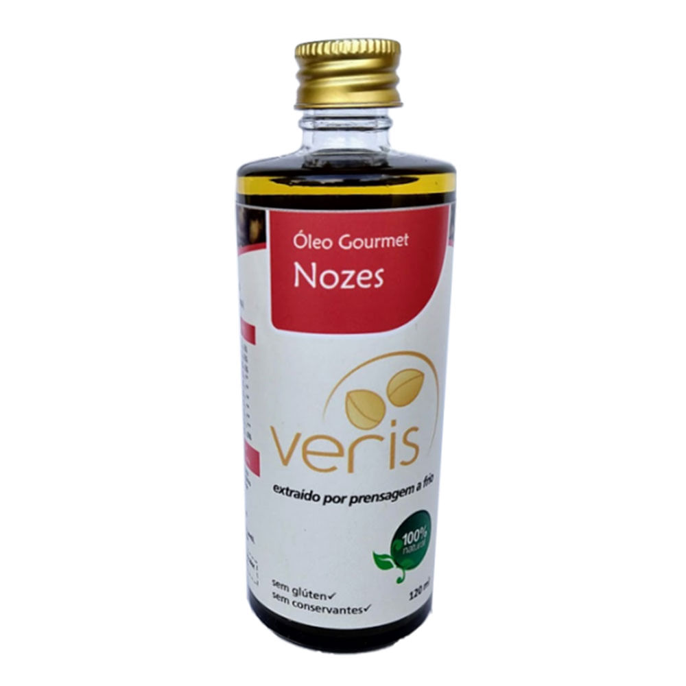 Óleo Gourmet de Nozes Veris 120ml - Casa Santa Luzia