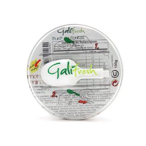 Purê de Morango e Mirtilo Sem Açúcar Galifresh 100g