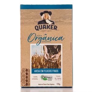 Aveia Orgânica Integral Quaker 170g
