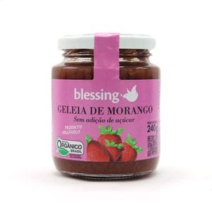 Geleia de Morango Sem Açúcar Blessing 240g