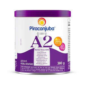 Leite em Pó Integral Instantâneo A2 Piracanjuba 380g