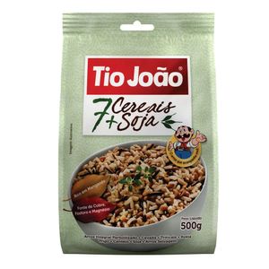 Arroz Integral 7 Cereais com Soja Tio João 500g