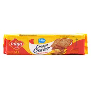 Biscoito Cream Cracker Naga Biscoitos 120g