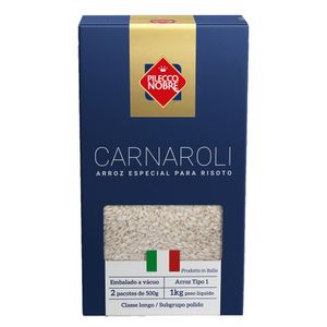 Arroz Carnaroli Pilecco Nobre 1kg