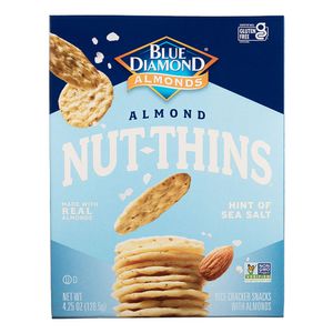 Biscoito de Arroz com Amêndoa e Sal Blue Diamond 120g