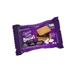 Biscoito Dark Sem Glúten Choco Soy 30g