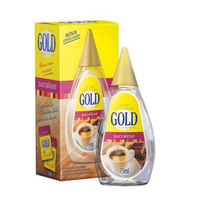 Adoçante Líquido Sucralose Gold 75ml