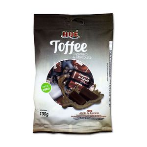 Bala Toffee Caramelo de Chocolate Sem Açúcar Hué 100g