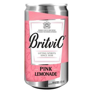 Refrigerante Pink Lemonade de Limão e Morango Britvic 220ml