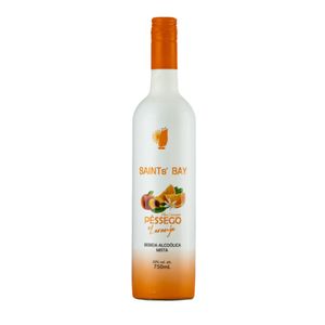 Vodka Mista de Pêssego e Laranja Saints Bay 750ml