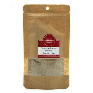 Pimenta Branca Moída Casa Santa Luzia 50g