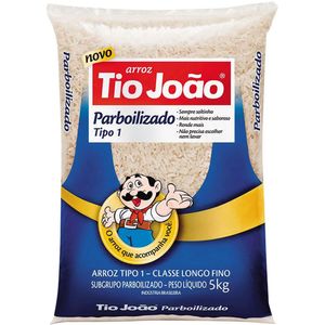 Arroz Parbolizado Tipo 1 Tio João 5kg