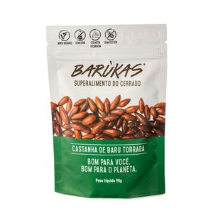 Castanha de Baru Torrada Vegana Barúkas 90g