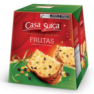 Panetone de Frutas Casa Suiça 400g