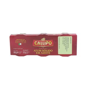 Atum Sólido em Azeite Callipo 3x80g