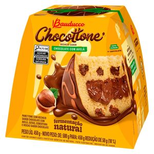 Chocottone Sabor Avelã Bauducco 450g