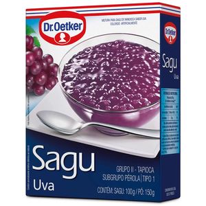 Mistura Para Sagu Sabor Uva Dr. Oetker 250g