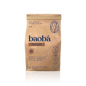 Café Intenso em Grãos Baobá 250g