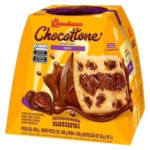 Chocottone Recheio Sabor Trufa Bauducco 450g