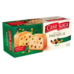 Bolo Premium Frutas Casa Suiça 350g