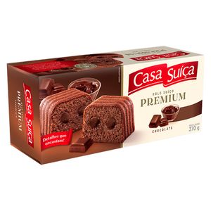 Bolo Premium Chocolate Casa Suiça 370g